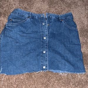 Jean skirt